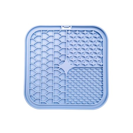 Nordic paws - Lickmat Puppy - Light blue - 20x20cm