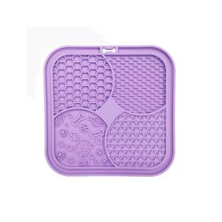 Nordic paws - Lickmat for Cat - Lily - Purple - 20x20cm