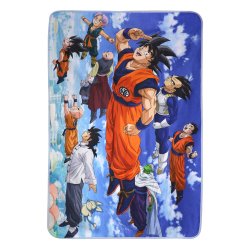 Dragon Ball Super couverture polaire Universe Survival Heroes 100 x 150 cm