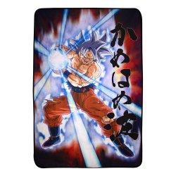 Dragon Ball Super couverture polaire Universe Survival Goku 100 x 150 cm