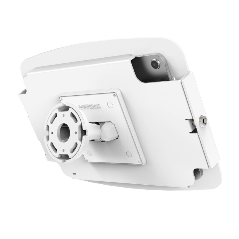 Compulocks iPad 10.9" 10th Gen Space Enclosure Tilting Wall Mount - White