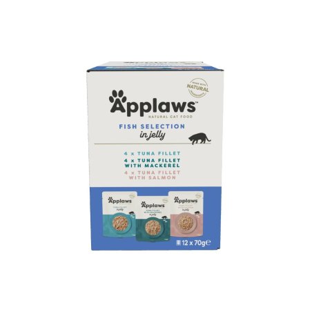 Applaws - Multipack Fish Jelly Selection - 12x70g