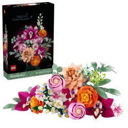 LEGO Botanicals Schöner Rosafarbener Blumenstrauß 10342