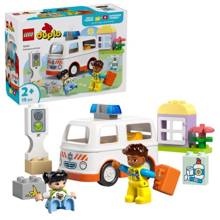 10447 DUPLO Town Rettungswagen mit Fahrer