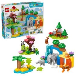 10446 DUPLO Town Wildtier-Familien 3-in-1-Set