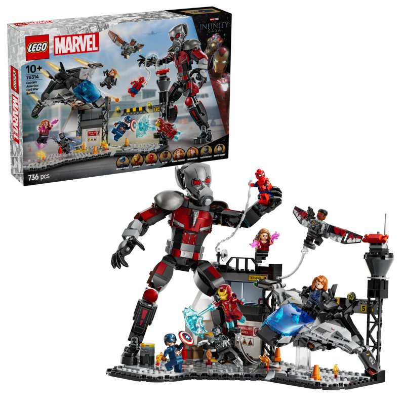 LEGO Super Heroes Marvel Captain America: Civil War Actionduell 76314