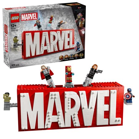 LEGO Super Heroes Marvel MARVEL Logo & Minifiguren 76313