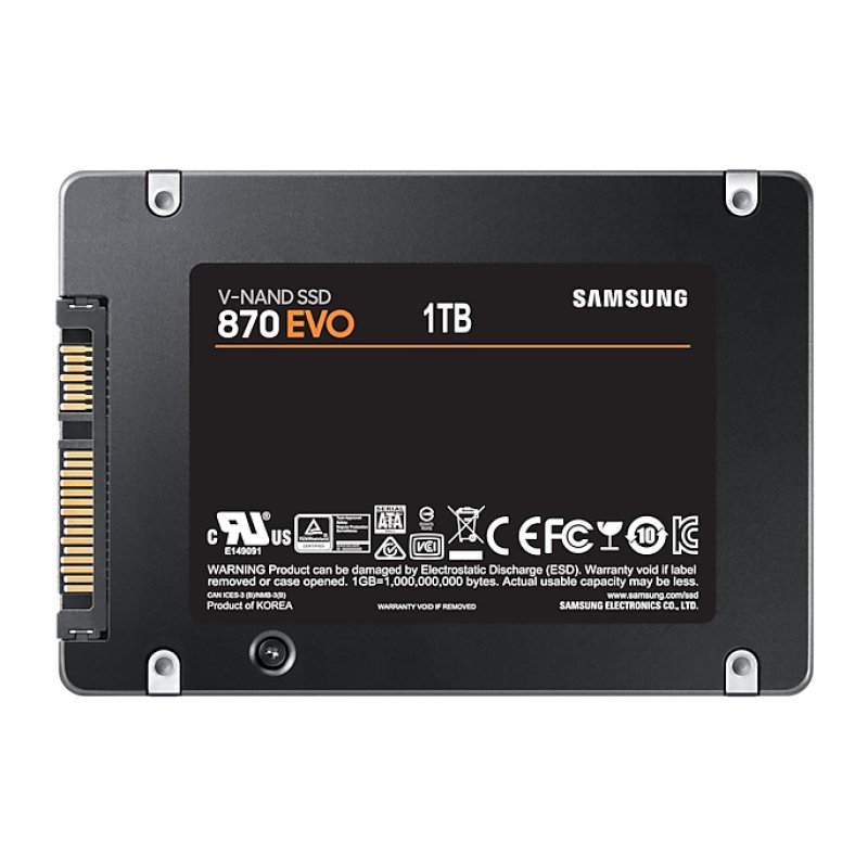 SSD Samsung 870 EVO 2,5" 1TB SATA 6GB/s