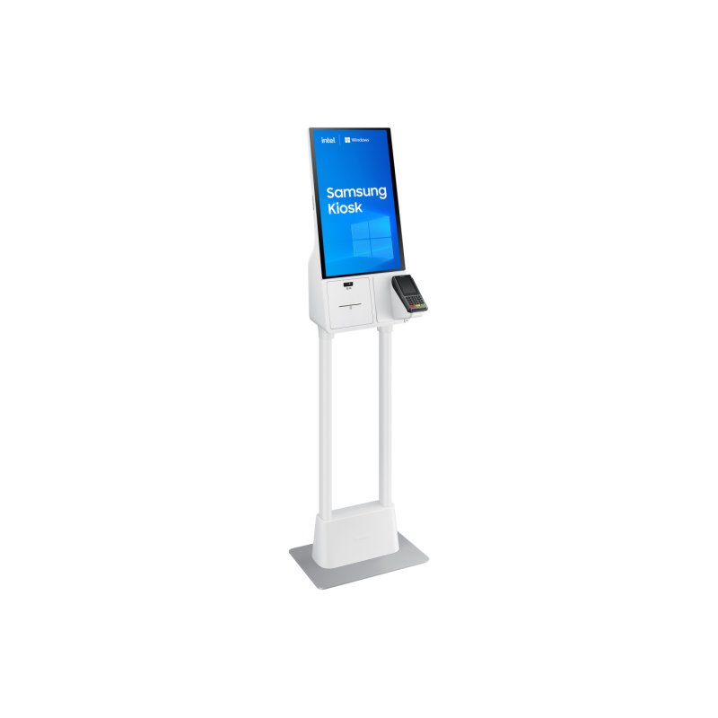 Samsung KM24C-5 Kiosk design 61 cm (24") LED 250 cd/m² Full HD White Touchscreen Built-in processor Windows 10 IoT