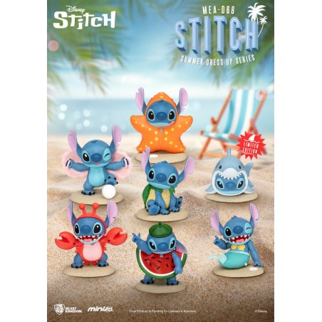 LILO & STITCH - Stitch Summer dress up - Set 6 Figurine 9cm