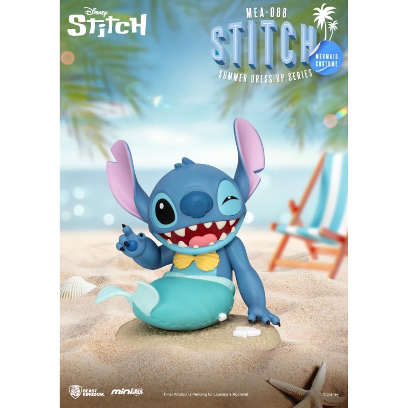 LILO & STITCH - Stitch Summer dress up - Set 6 Figurine 9cm