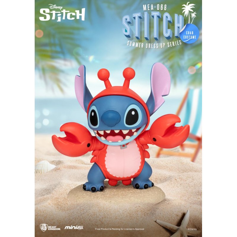 LILO & STITCH - Stitch Summer dress up - Set 6 Figurine 9cm