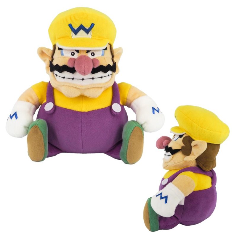 SUPER MARIO - Wario - Peluche 25cm