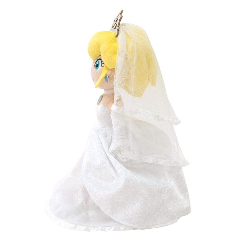 MARIO ODYSSEY - Peach "Tenue de Mariage avec boite" - Peluche 40cm