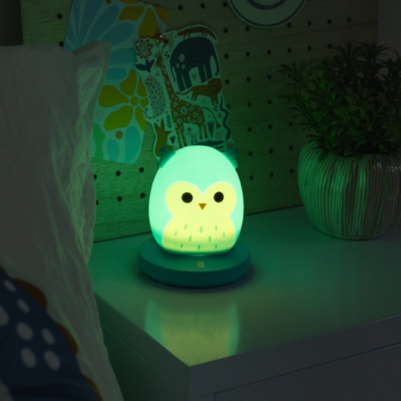 Squishmallows - Mood Light - Winston the Owl - 11cm