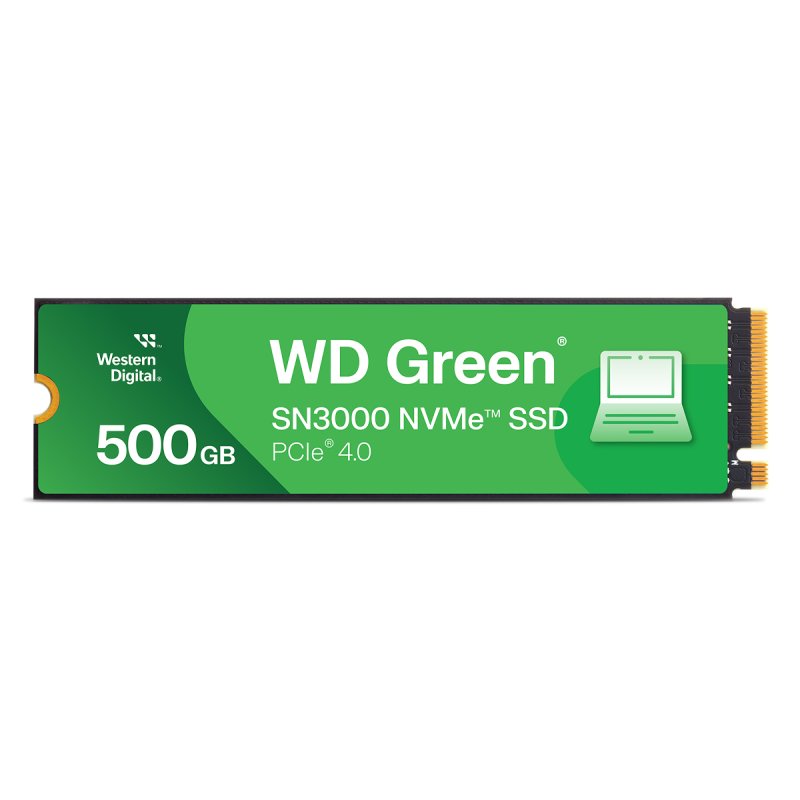 WD GREEN SN3000 NVME SSD 500GB