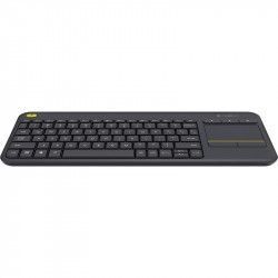 Logitech K400 Plus Tv clavier RF sans fil QWERTY US International Noir
