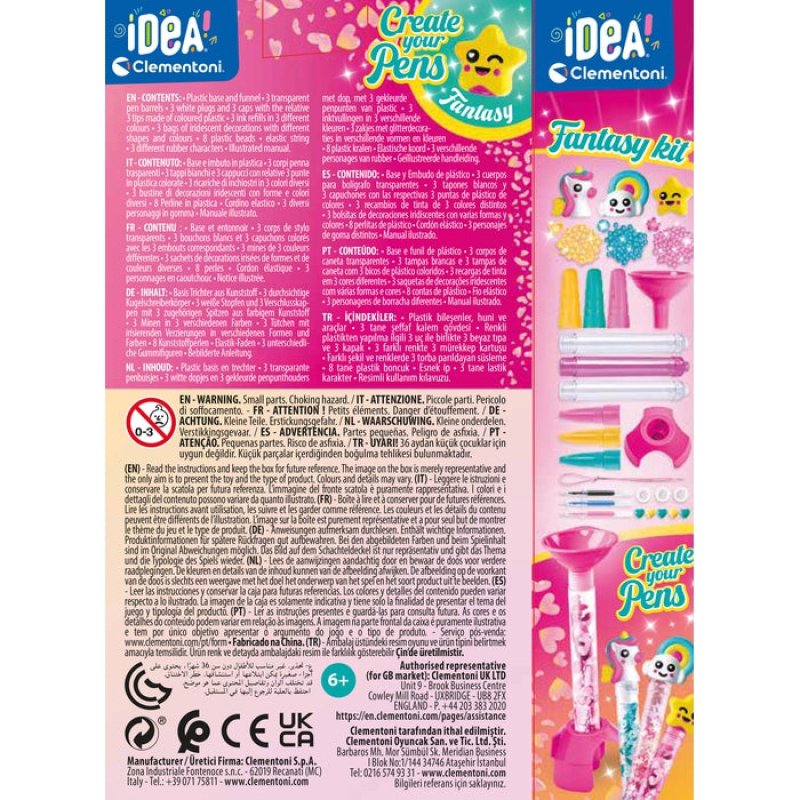 Clementoni IDEA Create your Pens: Fantasy