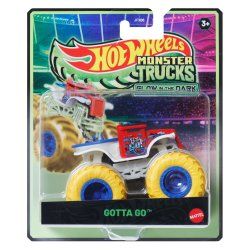 Hot Wheels Monster Trucks Glow in the Dark GOTTA GO Vehicle