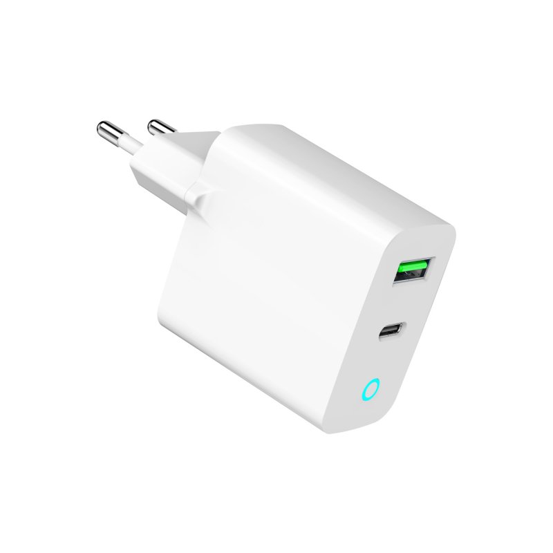 Gembird TA-UC-PDQC20L-W-01 mobile device charger Smartphone, Smartwatch, Tablet White AC Fast charging Indoor