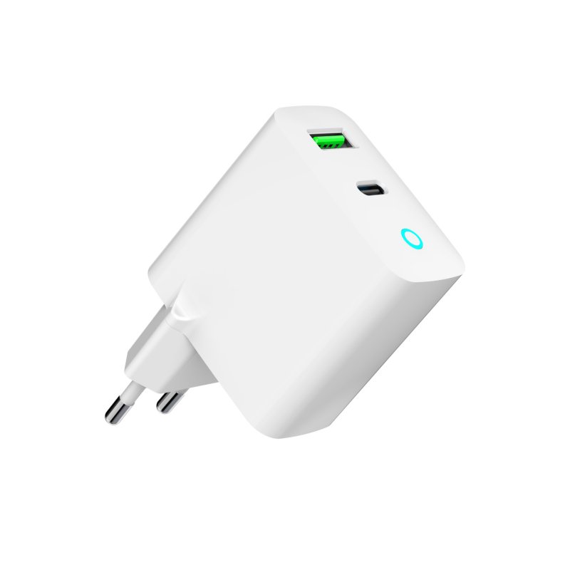 Gembird TA-UC-PDQC20L-W-01 mobile device charger Smartphone, Smartwatch, Tablet White AC Fast charging Indoor