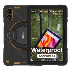 Beafon AGM PAD P2 Active 4G Mediatek LTE-TDD & LTE-FDD 256 Go 27,8 cm (10.9") 8 Go Android 11 Gris