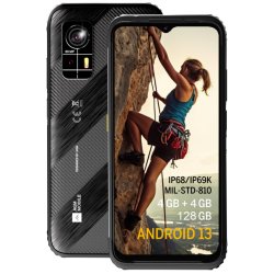 AGM H6 Lite 16.6 cm (6.52") Dual SIM Android 13 4G 8 GB 128 GB Black, Grey