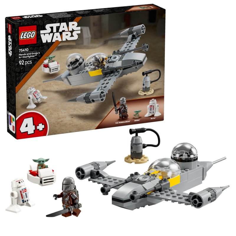 75410 Star Wars Mandos und Grogus N-1 Starfighter