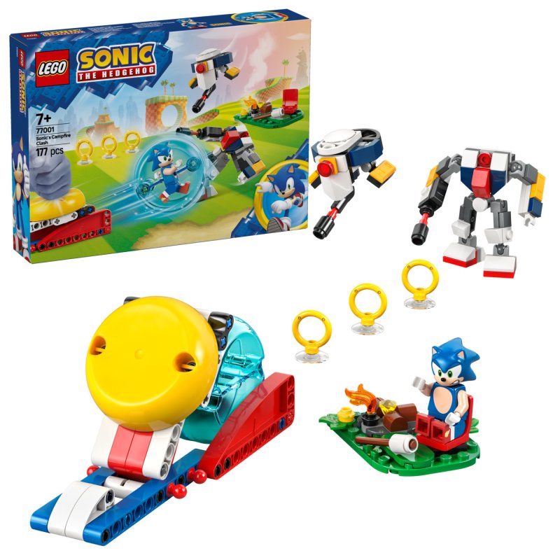 77001 Sonic the Hedgehog Sonics Showdown am Lagerfeuer
