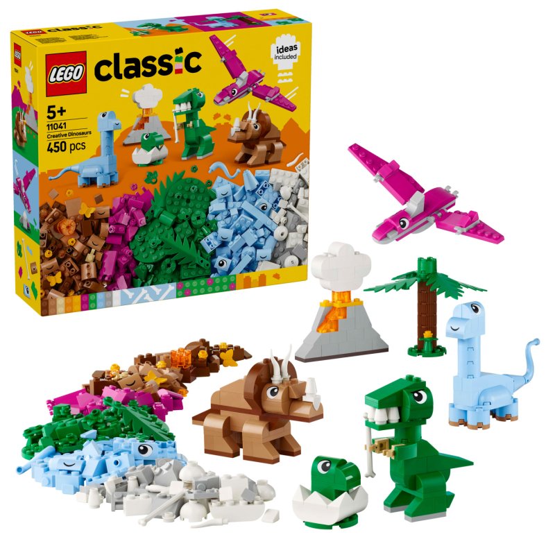 11041 Classic Kreative Dinosaurier