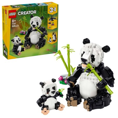 LEGO Creator Wilde Tiere: Pandafamilie 31165