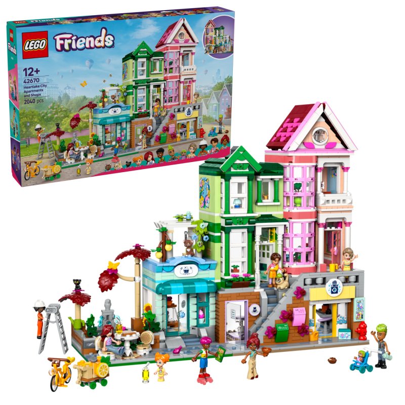 42670 Friends Heartlake City Wohn- und Einkaufsstraße