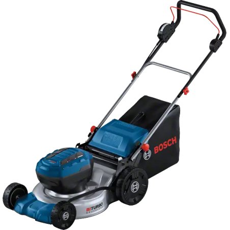 Bosch GRA 18V2-46 Marcher derrière un tracteur tondeuse Batterie Noir, Bleu, Métallique