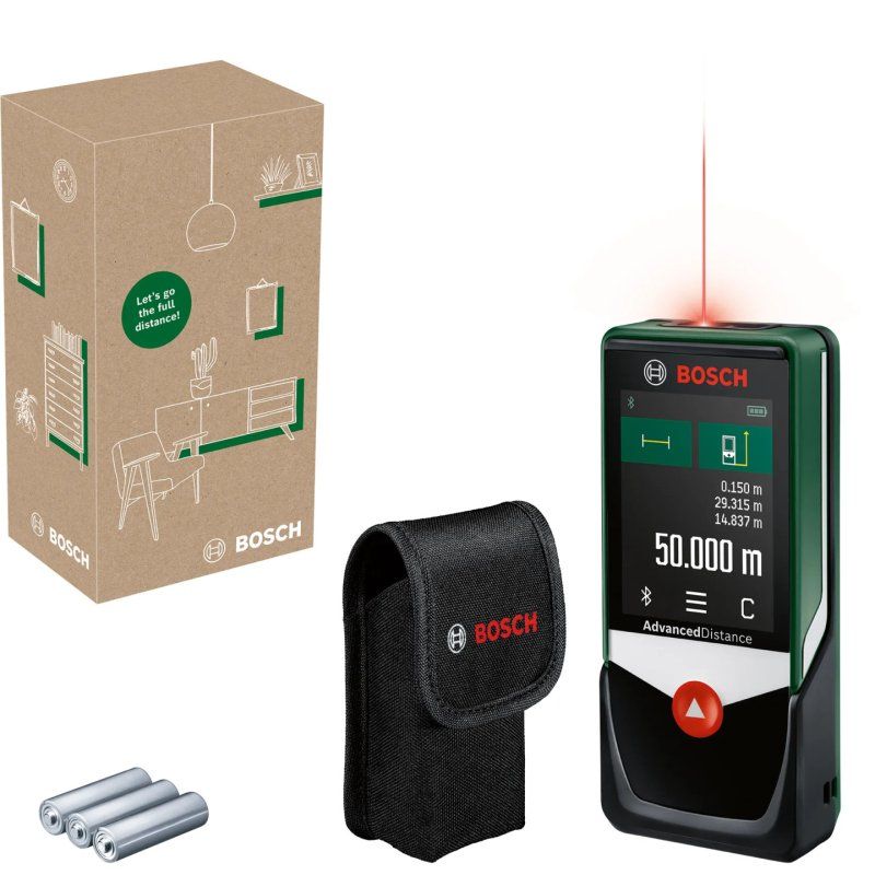 Bosch Entfernungsmesser AdvancedDistance 50C