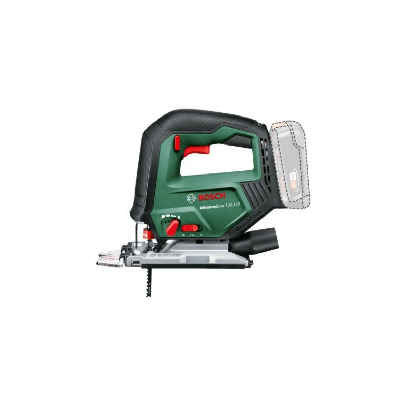 Bosch Akku-Stichsäge AdvancedSaw 18V-140