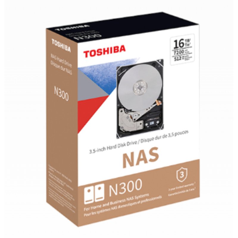 Toshiba N300 High-Rel. 3,5" Hard Drive 10TB