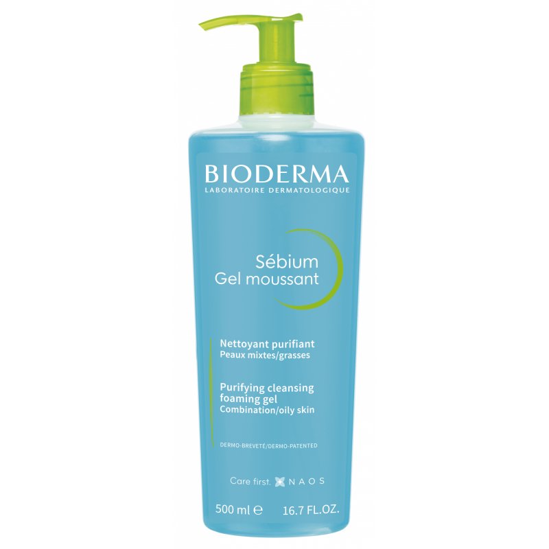 BIODERMA SEBIUM PUR FOAMING GEL 500 ML