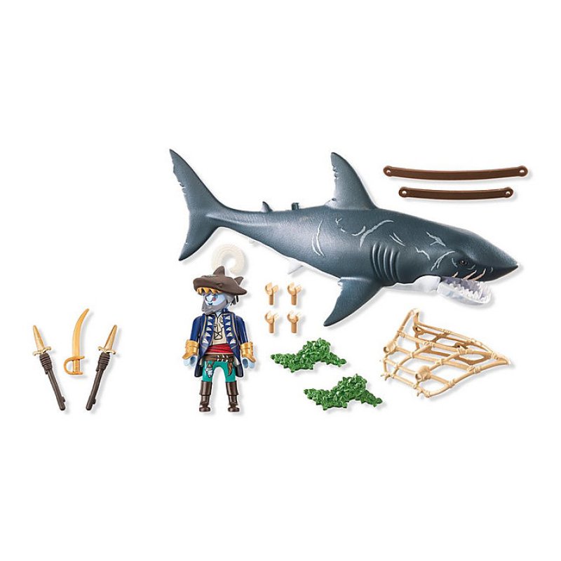 PIRATE ET REQUIN MACHOIRE