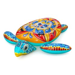 Bestway Mediterranean Turtle Kids Ride-On Pool Float 1.83 m x 1.73 m