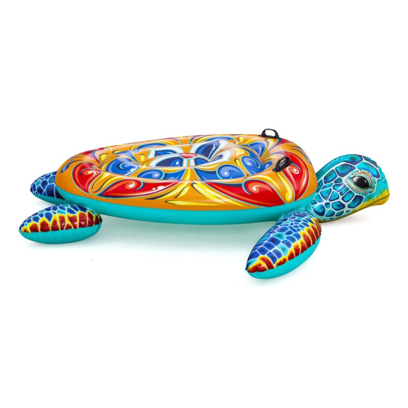 Bestway Mediterranean Turtle Kids Ride-On Pool Float 1.83 m x 1.73 m