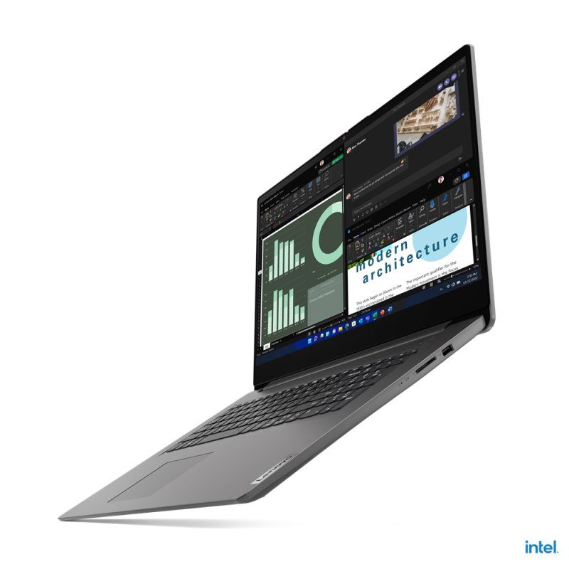 Lenovo V V17 Intel Core™ i3 i3-1315U Ordinateur portable 43,9 cm (17.3") Full HD 8 Go DDR4-SDRAM 512 Go SSD Wi-Fi 6