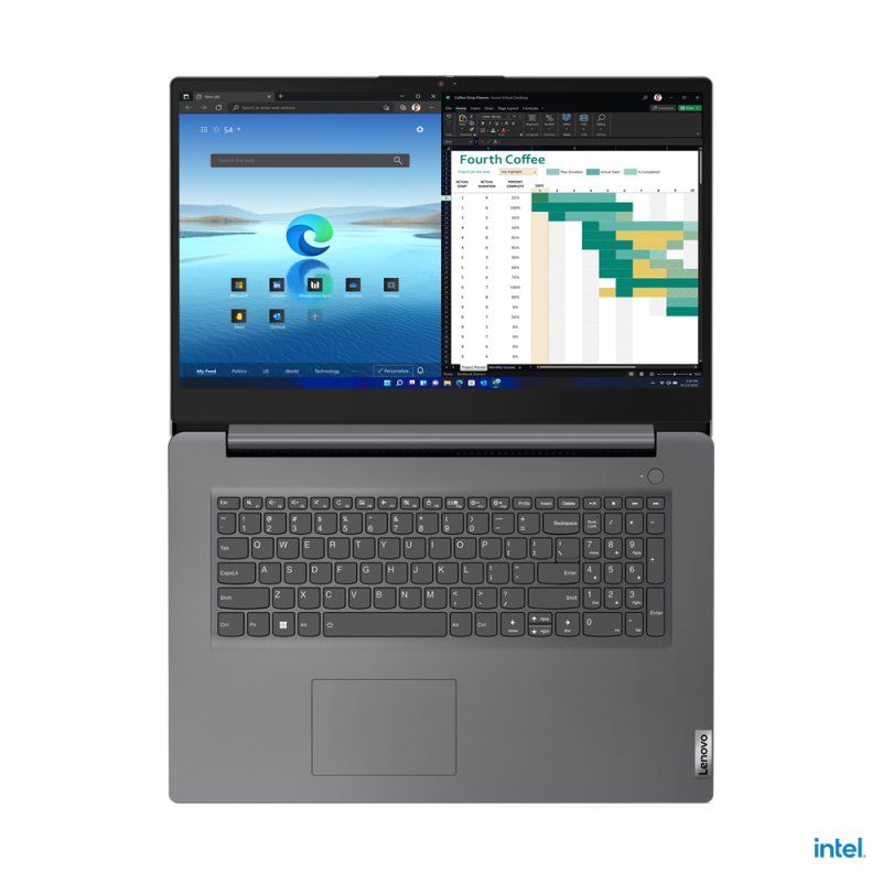 V17 G4 IRU (83A2002WGE) (grau, Intel® Core? i3-1315U, Intel® Iris® Xe Graphics geeignet, 8 GB, 512 GB SSD, Windows