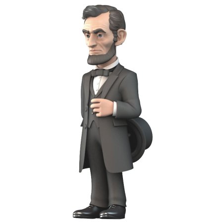 Figures historiques figurine Minix Abraham Lincoln 16e président des États-Unis 12 cm