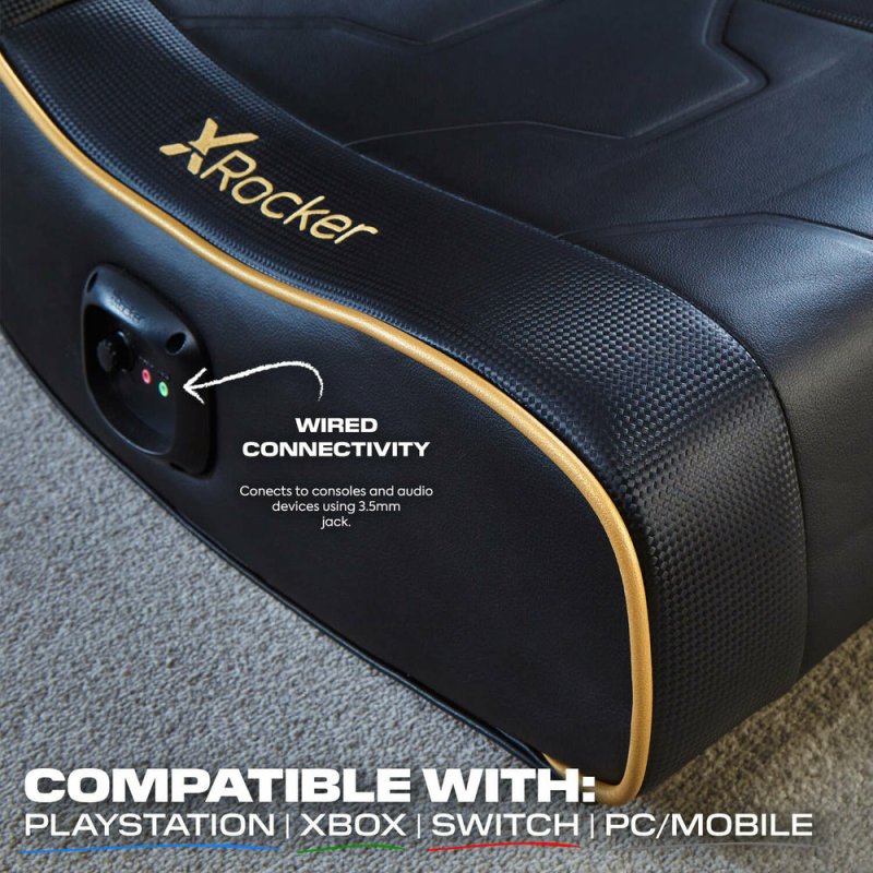 XROCKER SHADOW 2.0 FLOOR ROCKER - BLACK/GOLD