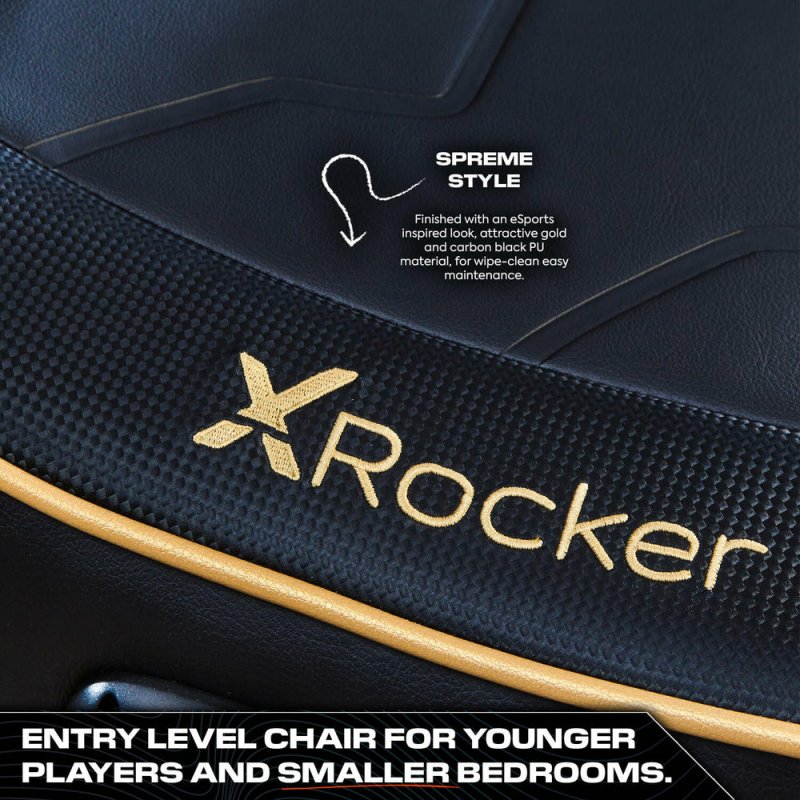 XROCKER SHADOW 2.0 FLOOR ROCKER - BLACK/GOLD