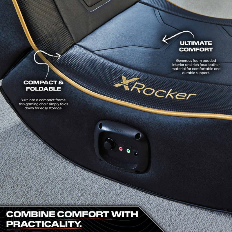 XROCKER SHADOW 2.0 FLOOR ROCKER - BLACK/GOLD