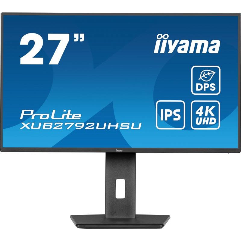 IIYAMA XUB2792UHSU-B6 27IN IPS LCD WITH SLIM BEZEL 4MS UHD 3840