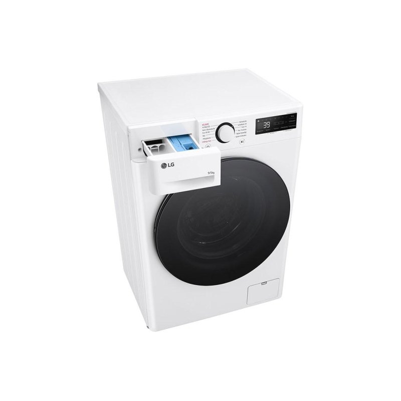 LG V5WD95SLIM machine à laver avec sèche linge Pose libre Charge avant Blanc E
