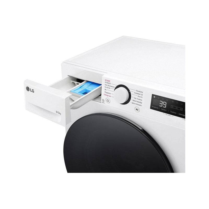 LG V5WD95SLIM washer dryer Freestanding Front-load White E