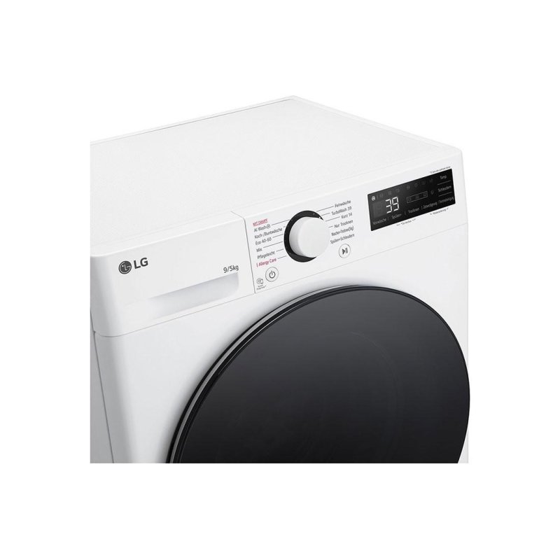 LG V5WD95SLIM machine à laver avec sèche linge Pose libre Charge avant Blanc E